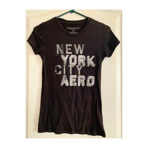 Aeropostale black short sleeve tshirt